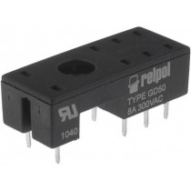 GD50; Socket; PIN: 8; 8A; 300VAC; Application: RMB841,RMB851; -40÷70°C; RELPOL GD50; Socket; PIN: 8; 8A; 300VAC; Application: RMB841,RMB851; -40÷70°C; RELPOL