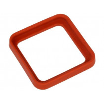 731532002 GDM 3-19 VMQ CORAL RED; Flange gasket; Application: GDM; silicone; HIRSCHMANN 731532002 GDM 3-19 VMQ CORAL RED; Flange gasket; Application: GDM; silicone; HIRSCHMANN