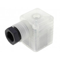 934417002 GDML 2016 LED 24 VR YE SCHWARZ; Connector: valve connector; plug; form A; 18mm; female; PIN: 3; 8A; HIRSCHMANN 934417002 GDML 2016 LED 24 VR YE SCHWARZ; Connector: valve connector; plug; form A; 18mm; female; PIN: 3; 8A; HIRSCHMANN