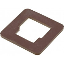 730185002 GDS 307-2 NBR LIGHT BROWN; Flat gasket; Application: GDS; HIRSCHMANN 730185002 GDS 307-2 NBR LIGHT BROWN; Flat gasket; Application: GDS; HIRSCHMANN
