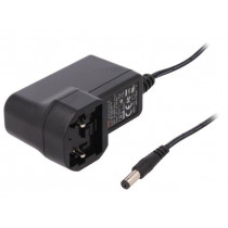 GEM12I12-P1J; Power supply: switched-mode; 12VDC; 1A; Out: 5,5/2,1; 12W; -20÷70°C; MEAN WELL