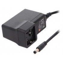GEM30I05-P1J; Power supply: switched-mode; 5VDC; 4A; Out: 5,5/2,1; 20W; 80÷264VAC; MEAN WELL