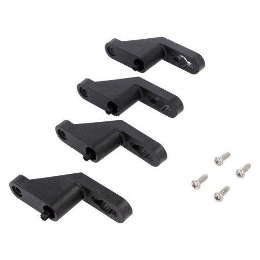 72002101; Set of wall holders; L: 95mm; W: 20mm; H: 40mm; Colour: black; SPELSBERG 72002101; Set of wall holders; L: 95mm; W: 20mm; H: 40mm; Colour: black; SPELSBERG