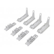 72002201; Set of mounting brackets for mounting DIN rails; L: 75mm; SPELSBERG 72002201; Set of mounting brackets for mounting DIN rails; L: 75mm; SPELSBERG