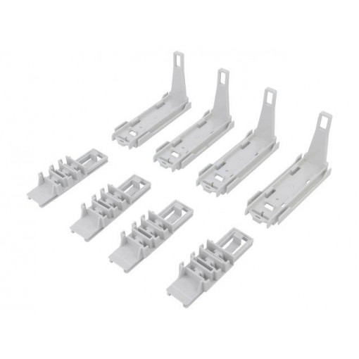 72002201; Set of mounting brackets for mounting DIN rails; L: 75mm; SPELSBERG 72002201; Set of mounting brackets for mounting DIN rails; L: 75mm; SPELSBERG