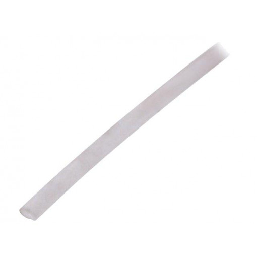 GES-16X18-TR-5; Insulating tube; Mat: silicone; transparent; -50÷200°C; Øint: 16mm; FAVIER GES-16X18-TR-5; Insulating tube; Mat: silicone; transparent; -50÷200°C; Øint: 16mm; FAVIER