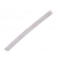 GES-2X3-TR-250; Insulating tube; Mat: silicone; transparent; -50÷200°C; Øint: 2mm; FAVIER