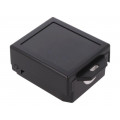 GH001B; Enclosure: multipurpose; X: 79mm; Y: 91mm; Z: 45mm; ABS; black; GAINTA