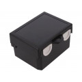 GH002B; Enclosure: multipurpose; X: 122mm; Y: 91mm; Z: 69mm; ABS; black; GAINTA