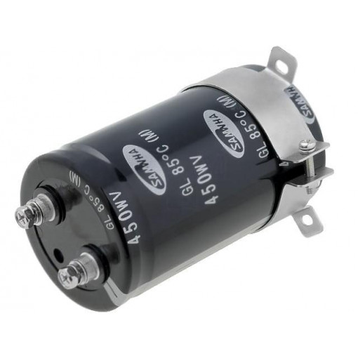 GL2W338M76110SB; Capacitor: electrolytic; 3300uF; 450VDC; Ø76x110mm; ±20%; 20000h; SAMWHA