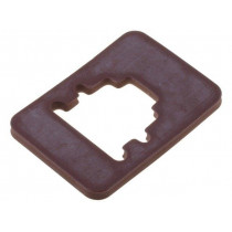 733273002 GMN 209-3 NBR LIGHT BROWN; Flat gasket; GM/GMN; IP65; Application: GMN; NBR; HIRSCHMANN 733273002 GMN 209-3 NBR LIGHT BROWN; Flat gasket; GM/GMN; IP65; Application: GMN; NBR; HIRSCHMANN