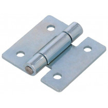 GN 136-ST-40-40-B; Hinge; Width: 40mm; zinc-plated steel; H: 40mm; ELESA+GANTER