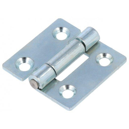 GN 136-ST-40-40-C; Hinge; Width: 40mm; zinc-plated steel; H: 40mm; ELESA+GANTER