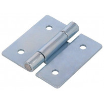 GN 136-ST-60-60-B; Hinge; Width: 60mm; zinc-plated steel; H: 60mm; ELESA+GANTER