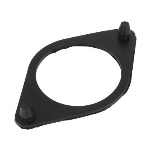 GN 148.2-128-A; Washer; rubber; Shore hardness: 68±5; No.of mount.holes: 2; ELESA+GANTER