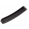 GN 2180-EPDM-11,5-D-05; Hole and edge shield; EPDM; L: 5m; black; H: 11.5mm; W: 8.75mm; ELESA+GANTER GN 2180-EPDM-11,5-D-05; Hole and edge shield; EPDM; L: 5m; black; H: 11.5mm; W: 8.75mm; ELESA+GANTER
