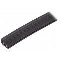 GN 2180-EPDM-15,5-A-05; Hole and edge shield; EPDM; L: 5m; black; H: 15.5mm; W: 8.5mm; ELESA+GANTER GN 2180-EPDM-15,5-A-05; Hole and edge shield; EPDM; L: 5m; black; H: 15.5mm; W: 8.5mm; ELESA+GANTER