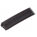 GN 2180-EPDM-15,5-A-10; Hole and edge shield; EPDM; L: 10m; black; H: 15.5mm; W: 8.5mm; ELESA+GANTER GN 2180-EPDM-15,5-A-10; Hole and edge shield; EPDM; L: 10m; black; H: 15.5mm; W: 8.5mm; ELESA+GANTER