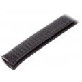 GN 2184-14-SW-05; Hole and edge shield; PVC; L: 5m; black; H: 14mm; W: 10.5mm; -40÷90°C; ELESA+GANTER GN 2184-14-SW-05; Hole and edge shield; PVC; L: 5m; black; H: 14mm; W: 10.5mm; -40÷90°C; ELESA+GANTER