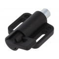 GN 416-10-38-R1; Spring latch; for profiles; W: 38mm; Mat: zinc alloy; F1: 21N; ELESA+GANTER