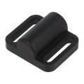 GN 416.1-10-38; Locator; for spring latches; W: 38mm; Mat: zinc alloy; Øhole: 10mm; ELESA+GANTER