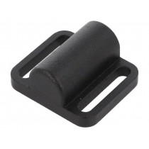 GN 416.1-8-46; Locator; for spring latches; W: 46mm; Mat: zinc alloy; Øhole: 8mm; ELESA+GANTER