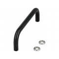 GN 425-10-235-BT; Handle; Mat: oxidized steel; black; H: 43mm; Mounting: M5 screw; ELESA+GANTER