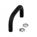 GN 425-8-55-SW; Handle; Mat: steel; black; H: 35mm; Mounting: M4 screw; Ø: 8mm; ELESA+GANTER GN 425-8-55-SW; Handle; Mat: steel; black; H: 35mm; Mounting: M4 screw; Ø: 8mm; ELESA+GANTER