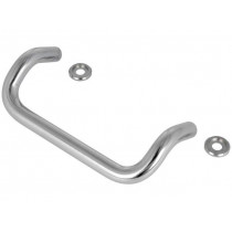 GN 425.1-10-100-CR; Handle; Mat: chromium plated steel; chromium plated; H: 47mm; ELESA+GANTER