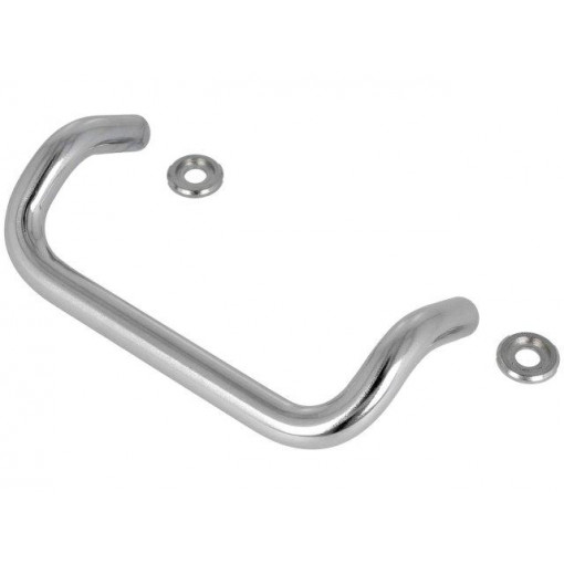 GN 425.1-10-100-CR; Handle; Mat: chromium plated steel; chromium plated; H: 47mm; ELESA+GANTER