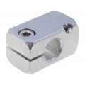 GN 476-B12-B12-A-MT; Mounting coupler; D: 12mm; S: 10mm; W: 20mm; H: 20mm; L: 35.5mm; ELESA+GANTER