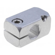 GN 476-B12-B12-A-MT; Mounting coupler; D: 12mm; S: 10mm; W: 20mm; H: 20mm; L: 35.5mm; ELESA+GANTER