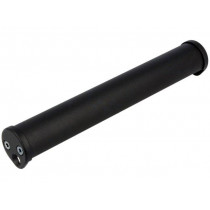 GN 481-30-300-SW; Handle; Mat: aluminium; black; H: 34.5mm; L: 306mm; Ø: 30mm; ELESA+GANTER