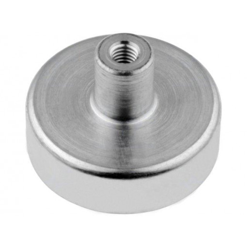 GN 50.2-HF-32-M4; Magnet: permanent; hard ferrite; H: 8mm; 80N; Ø: 32mm; Int.thread: M4; ELESA+GANTER GN 50.2-HF-32-M4; Magnet: permanent; hard ferrite; H: 8mm; 80N; Ø: 32mm; Int.thread: M4; ELESA+GANTER