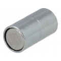 GN 50.2-ND-6-M3; Magnet: permanent; neodymium; H: 11.5mm; 5N; Ø: 6mm; Thread len: 6mm; ELESA+GANTER