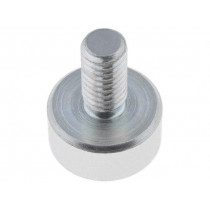 GN 50.3-ND-10-M4; Magnet: permanent; neodymium; H: 4.5mm; 25N; Ø: 10mm; Ext.thread: M4; ELESA+GANTER