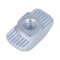 GN 505-8-M4-MB; Nut; for profiles; Width of the groove: 8mm; steel; zinc; ELESA+GANTER