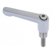 GN511-M6-25; Lever; adjustable; Thread len: 18.5mm; Lever length: 45mm; ELESA+GANTER