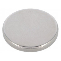 GN 55.2-ND-24-3; Magnet: permanent; neodymium; H: 3mm; 55N; Ø: 24mm; ELESA+GANTER