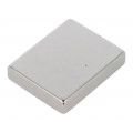 GN 55.4-ND-33-26,3-6,5; Magnet: permanent; neodymium; H: 6.5mm; 85N; W: 26.3mm; L: 33mm; ELESA+GANTER