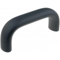 GN 565-26-112-SW; Handle; Mat: aluminium; black; H: 55mm; L: 129mm; W: 26mm; ELESA+GANTER