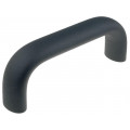 GN 565-26-128-SW; Handle; Mat: aluminium; black; H: 55mm; L: 145mm; W: 26mm; ELESA+GANTER GN 565-26-128-SW; Handle; Mat: aluminium; black; H: 55mm; L: 145mm; W: 26mm; ELESA+GANTER