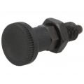 GN 617-5-AK; Indexing plungers; Thread: M10; Plating: black finish; 5mm; ELESA+GANTER GN 617-5-AK; Indexing plungers; Thread: M10; Plating: black finish; 5mm; ELESA+GANTER