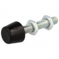 GN 708.1-M10-77-A-ST; Clamping bolt; Thread: M10; Base dia: 20mm; Kind of tip: flat; ELESA+GANTER