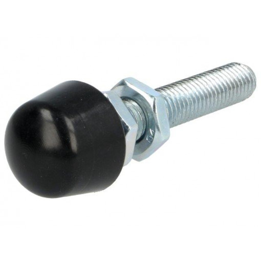 GN 708.1-M10-77-B-ST; Clamping bolt; Thread: M10; Base dia: 18mm; Kind of tip: rounded; ELESA+GANTER