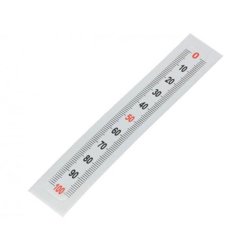 GN 711-KUS-100-S-O; Ruler; figures vertically arranged,self-adhesive; W: 11mm; ELESA+GANTER GN 711-KUS-100-S-O; Ruler; figures vertically arranged,self-adhesive; W: 11mm; ELESA+GANTER