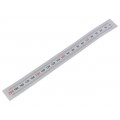 GN 711-KUS-200-W-R; Ruler; figures horizontally arranged,self-adhesive; W: 11mm; ELESA+GANTER