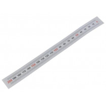 GN 711-KUS-200-W-R; Ruler; figures horizontally arranged,self-adhesive; W: 11mm; ELESA+GANTER GN 711-KUS-200-W-R; Ruler; figures horizontally arranged,self-adhesive; W: 11mm; ELESA+GANTER