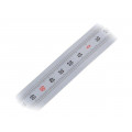GN 711-KUS-300-S-M; Ruler; figures vertically arranged,self-adhesive; W: 11mm; ELESA+GANTER