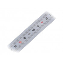 GN 711-KUS-300-S-M; Ruler; figures vertically arranged,self-adhesive; W: 11mm; ELESA+GANTER GN 711-KUS-300-S-M; Ruler; figures vertically arranged,self-adhesive; W: 11mm; ELESA+GANTER